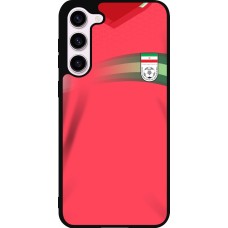 Samsung Galaxy S23+ Case Hülle - Silikon schwarz Iran 2022 personalisierbares Fussballtrikot