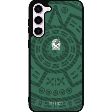 Coque Samsung Galaxy S23+ - Silicone rigide noir Maillot de football Mexique 2026 personnalisable