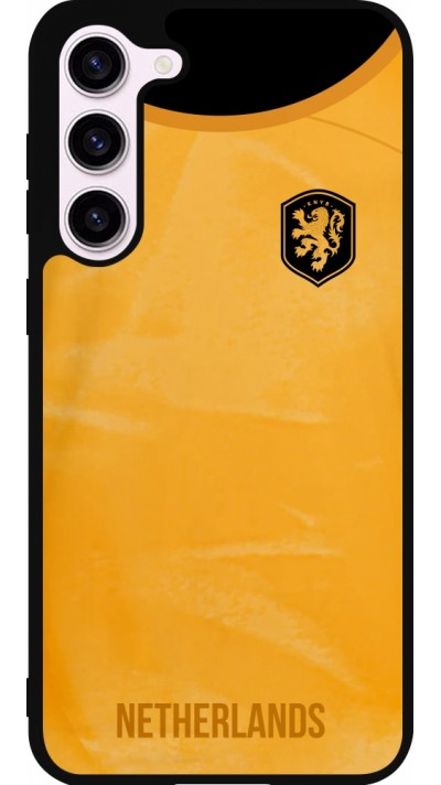 Samsung Galaxy S23+ Case Hülle - Silikon schwarz Holland 2022 personalisierbares Fußballtrikot