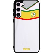 Samsung Galaxy S23+ Case Hülle - Silikon schwarz Senegal 2022 personalisierbares Fußballtrikot
