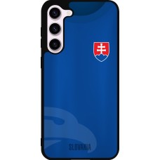 Samsung Galaxy S23+ Case Hülle - Silikon schwarz Fussballtrikot Slowakei