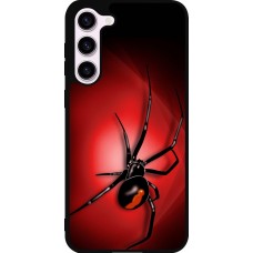 Samsung Galaxy S23+ Case Hülle - Silikon schwarz Halloween 2023 spider black widow
