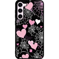 Samsung Galaxy S23+ Case Hülle - Silikon schwarz Halloween 2024 girly