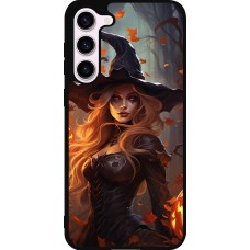 Samsung Galaxy S23+ Case Hülle - Silikon schwarz Halloween 2024 sexy witch