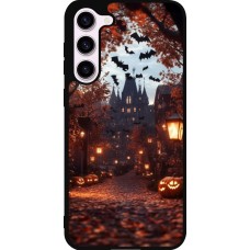 Samsung Galaxy S23+ Case Hülle - Silikon schwarz Halloween 2025 Haunted house