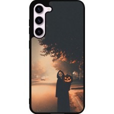 Coque Samsung Galaxy S23+ - Silicone rigide noir Halloween 2025 Scream