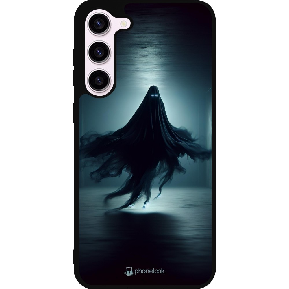 Samsung Galaxy S23+ Case Hülle - Silikon schwarz Halloween 2024 Spektraler Schatten