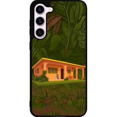 Coque Samsung Galaxy S23+ - Silicone rigide noir Benitos house DTMF