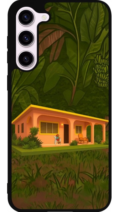 Samsung Galaxy S23+ Case Hülle - Silikon schwarz Benitos house DTMF