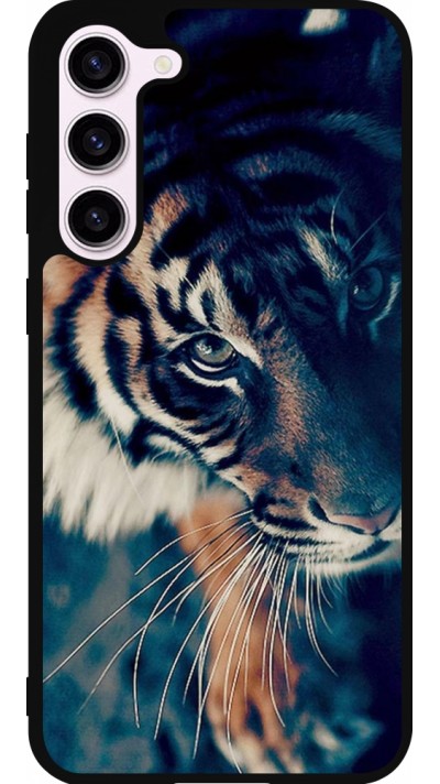 Coque Samsung Galaxy S23+ - Silicone rigide noir Incredible Lion