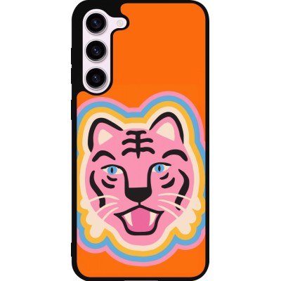 Coque Samsung Galaxy S23+ - Silicone rigide noir Lion colors 2026