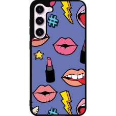 Samsung Galaxy S23+ Case Hülle - Silikon schwarz Lips and lipgloss