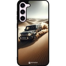 Coque Samsung Galaxy S23+ - Silicone rigide noir Mercedes G Drift Desert
