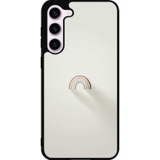 Coque Samsung Galaxy S23+ - Silicone rigide noir Mini Rainbow Minimal