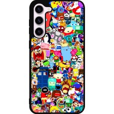 Coque Samsung Galaxy S23+ - Silicone rigide noir Mixed cartoons
