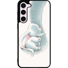 Coque Samsung Galaxy S23+ - Silicone rigide noir Mom 1903