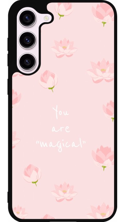 Samsung Galaxy S23+ Case Hülle - Silikon schwarz Mom 2023 your are magical