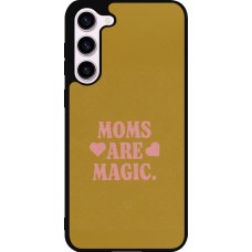 Samsung Galaxy S23+ Case Hülle - Silikon schwarz Mom 2026 Are Magic