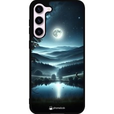 Coque Samsung Galaxy S23+ - Silicone rigide noir Night Sky View