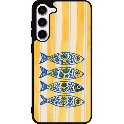 Coque Samsung Galaxy S23+ - Silicone rigide noir Portuguese fish 2026