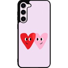 Samsung Galaxy S23+ Case Hülle - Silikon schwarz Saint Valentines Day 26 Heart