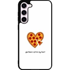 Samsung Galaxy S23+ Case Hülle - Silikon schwarz Saint Valentines Day 26 You have my pizza heart