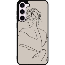Samsung Galaxy S23+ Case Hülle - Silikon schwarz Salnikova 05