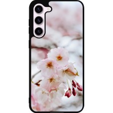 Samsung Galaxy S23+ Case Hülle - Silikon schwarz Cherry tree Spring 2026
