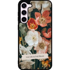 Samsung Galaxy S23+ Case Hülle - Silikon schwarz Full Bloom Spring 2026