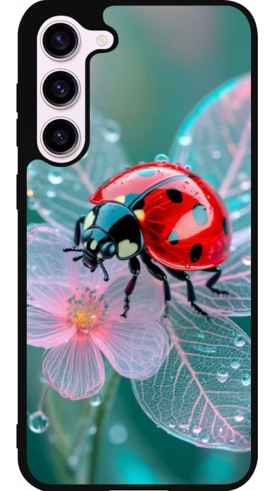 Samsung Galaxy S23+ Case Hülle - Silikon schwarz Ladybird in bloom Spring 2026