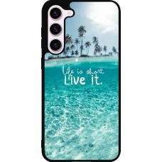 Samsung Galaxy S23+ Case Hülle - Silikon schwarz Summer 18 24