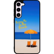 Samsung Galaxy S23+ Case Hülle - Silikon schwarz Summer 2025 Bring me to the beach