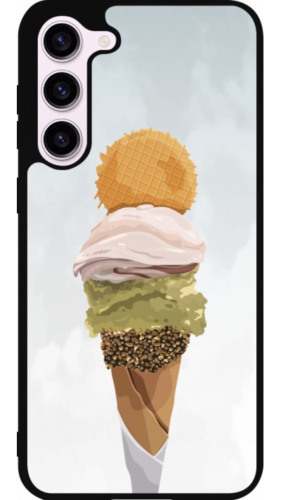Coque Samsung Galaxy S23+ - Silicone rigide noir Summer 2025 Cornet