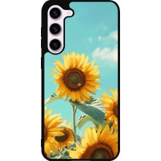 Coque Samsung Galaxy S23+ - Silicone rigide noir Sunflowers Summer 2026