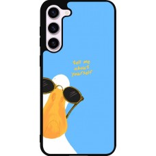 Coque Samsung Galaxy S23+ - Silicone rigide noir Tell me about yourself Summer 2026