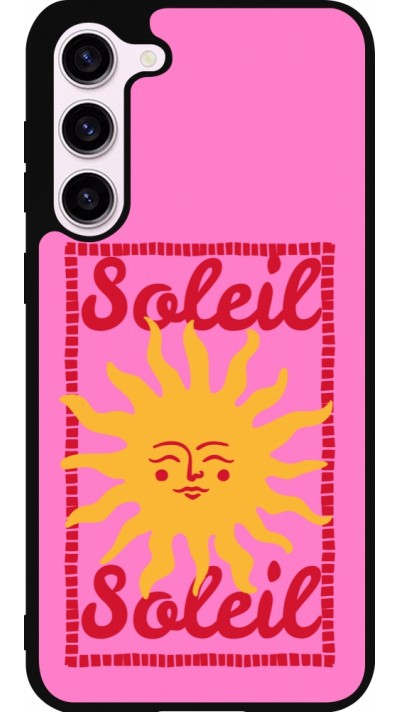 Coque Samsung Galaxy S23+ - Silicone rigide noir Sun sun 2026