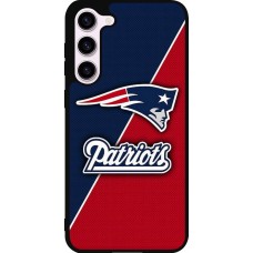 Samsung Galaxy S23+ Case Hülle - Silikon schwarz Super Bowl 26 Patriots 1