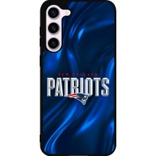 Samsung Galaxy S23+ Case Hülle - Silikon schwarz Super Bowl 26 Patriots 2