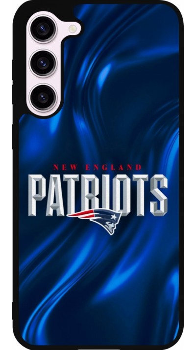 Samsung Galaxy S23+ Case Hülle - Silikon schwarz Super Bowl 26 Patriots 2