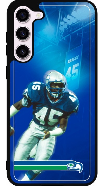 Samsung Galaxy S23+ Case Hülle - Silikon schwarz Super Bowl 26 Seattle 1