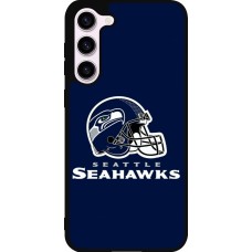 Samsung Galaxy S23+ Case Hülle - Silikon schwarz Super Bowl 26 Seattle 3