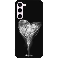 Samsung Galaxy S23+ Case Hülle - Silikon schwarz Valentine 2022 Black Smoke