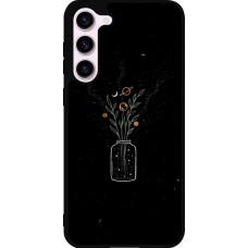 Coque Samsung Galaxy S23+ - Silicone rigide noir Vase black