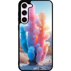 Samsung Galaxy S23+ Case Hülle - Silikon schwarz Artificial vegetation 2025