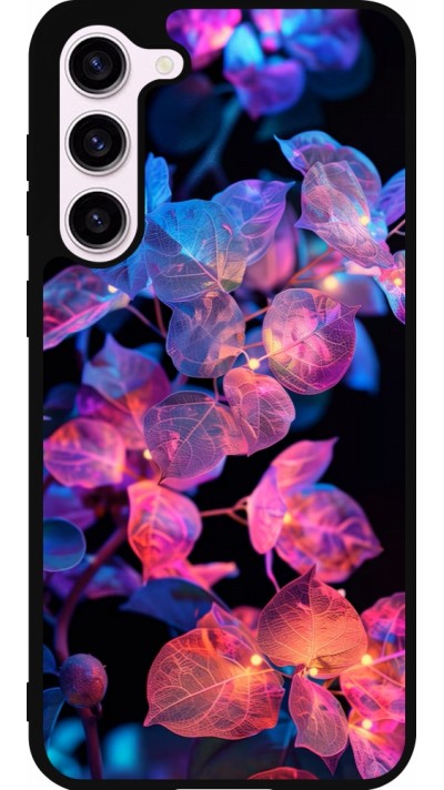 Samsung Galaxy S23+ Case Hülle - Silikon schwarz Artificial vegetation 2025