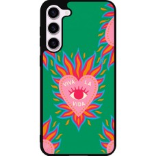 Coque Samsung Galaxy S23+ - Silicone rigide noir Viva la vida 2026