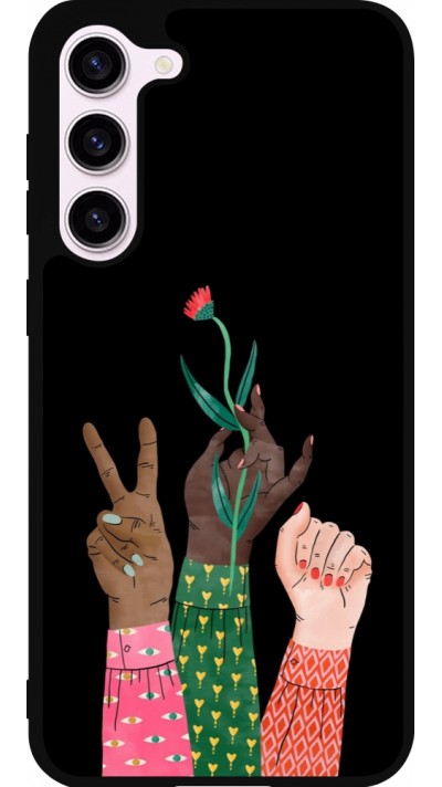 Coque Samsung Galaxy S23+ - Silicone rigide noir Womens day 2026 2