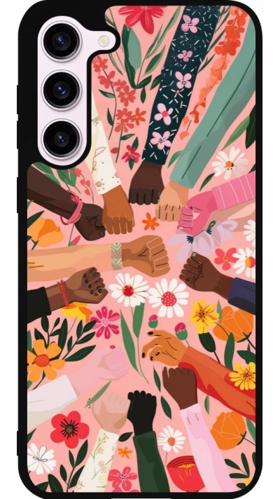 Coque Samsung Galaxy S23+ - Silicone rigide noir Womens day 2026 8