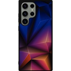 Coque Samsung Galaxy S23 Ultra - Silicone rigide noir Abstract Triangles 