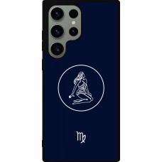 Samsung Galaxy S23 Ultra Case Hülle - Silikon schwarz Astrologie Jungfrau